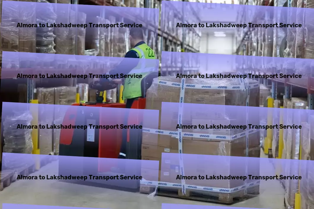 Almora to Lakshadweep Transport Advanced package forwarding