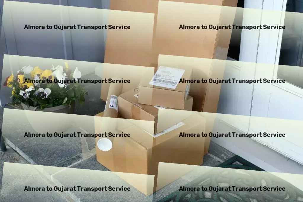 Almora to Gujarat Transport Citywide goods shipment solutions