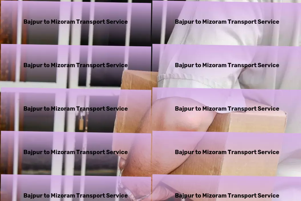 Bajpur to Mizoram Transport Transportation made simple, fast, and efficient! - Express parcel shipment services