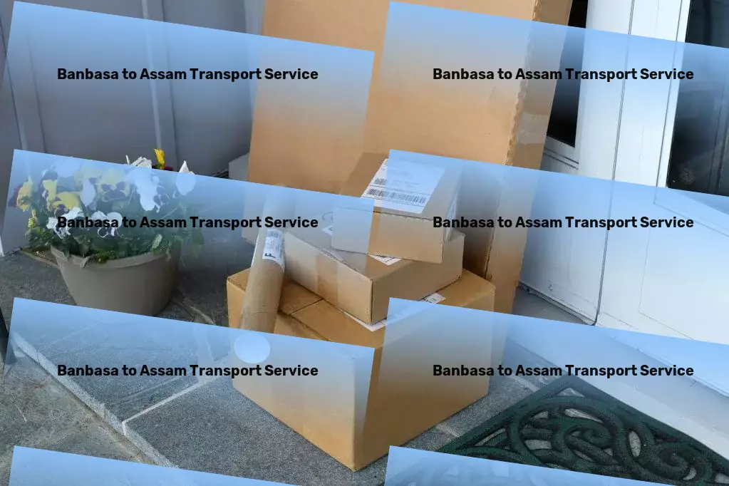 Banbasa to Assam Transport Professional freight forwarding