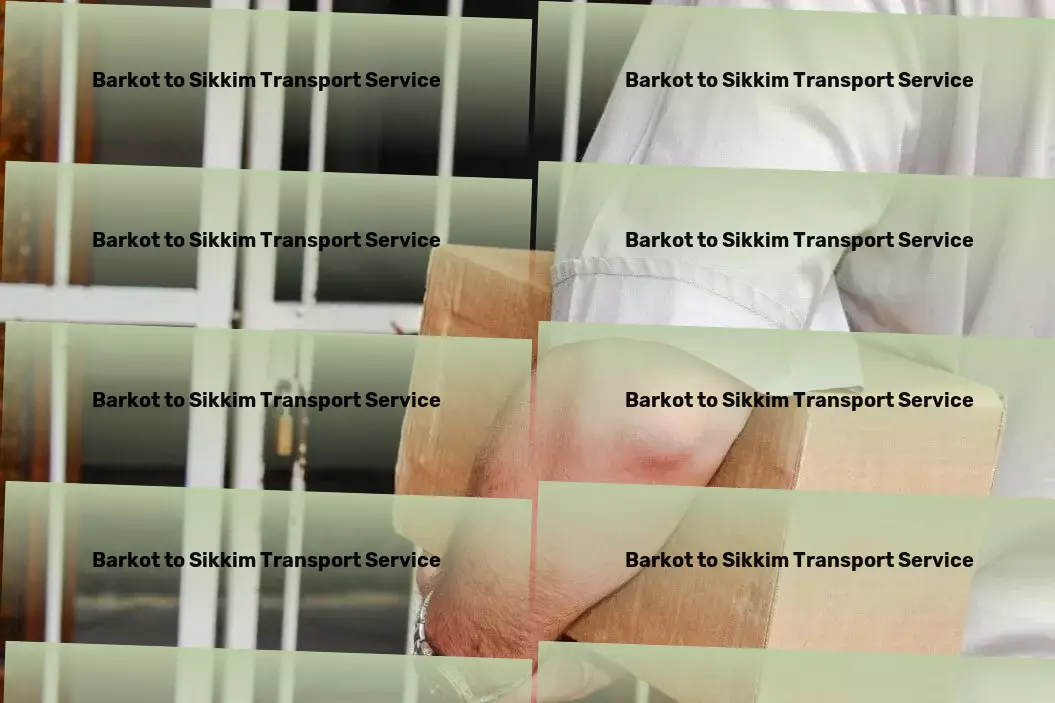 Barkot to Sikkim Transport Specialized cargo logistics