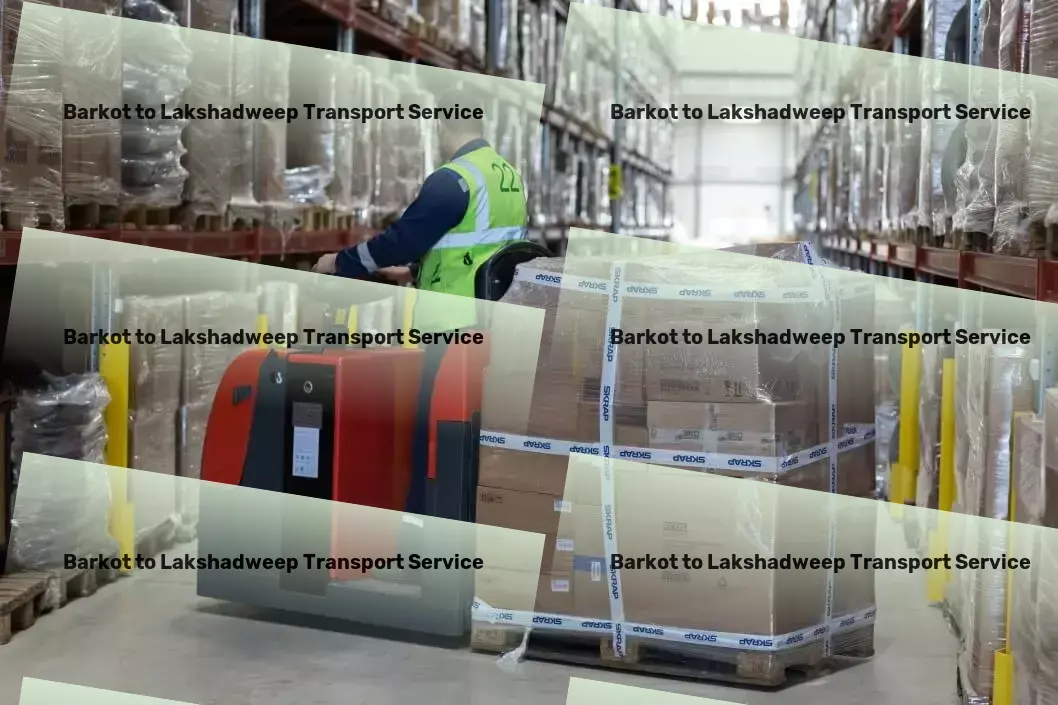 Barkot to Lakshadweep Transport Local freight forwarding