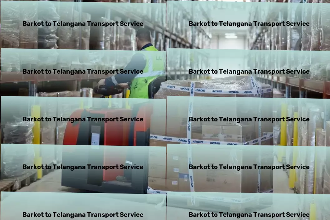 Barkot to Telangana Transport Port logistics services