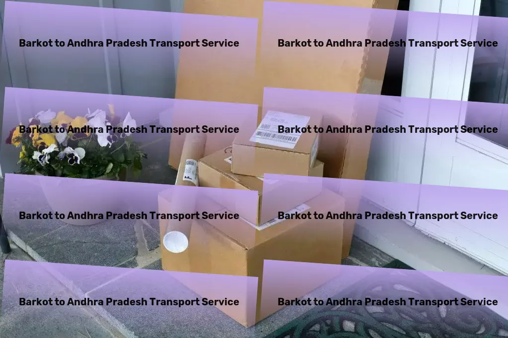 Barkot to Andhra Pradesh Transport Full truckload services