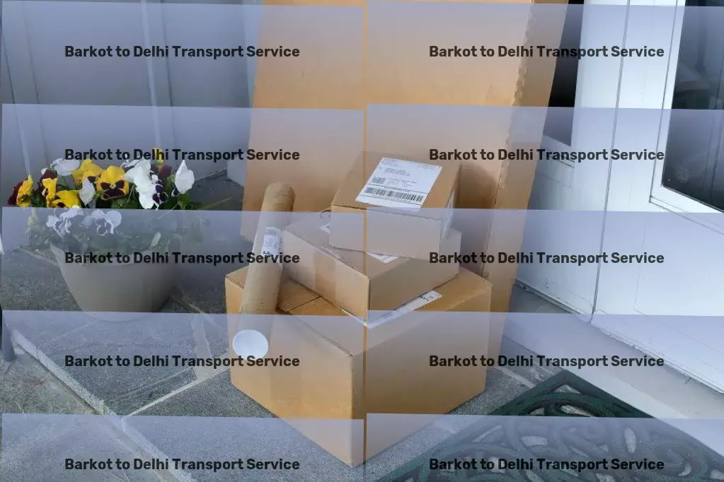 Barkot to Delhi Transport Multi-region transport services