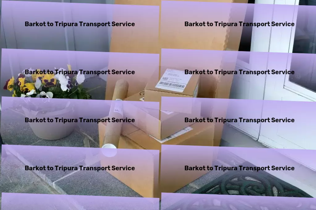 Barkot to Tripura Transport Elevating your home entertainment experiences! - Citywide freight services