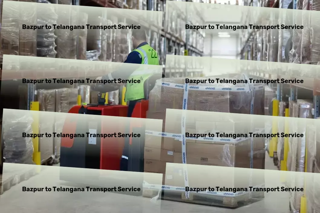 Bazpur to Telangana Transport Relocation transport operations