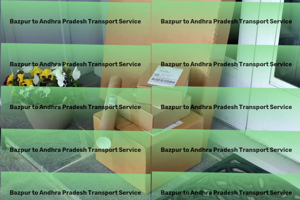 Bazpur to Andhra Pradesh Transport Large-scale cargo logistics