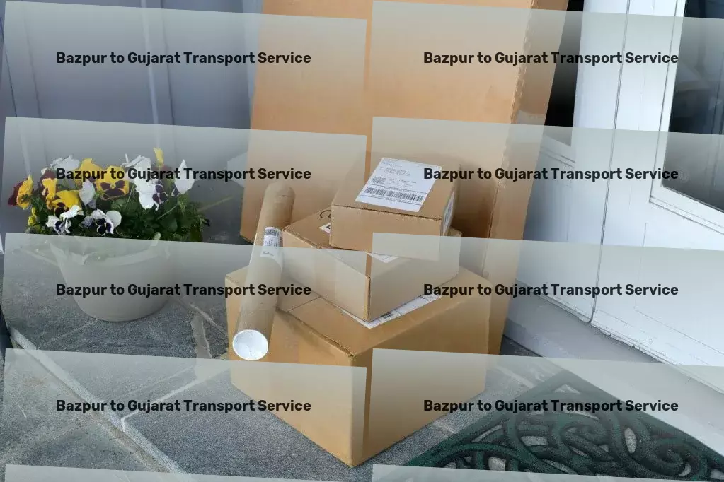 Bazpur to Gujarat Transport Less truckload solutions