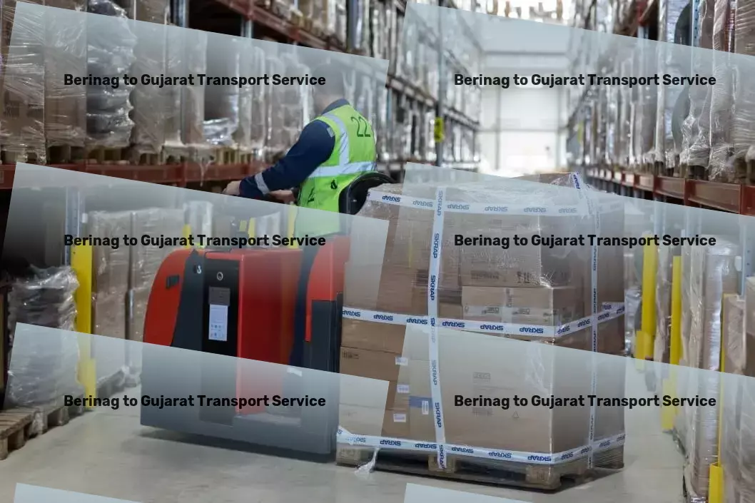 Berinag to Gujarat Transport Your strategic partner in goods transit across India! - Inter-regional packers and movers