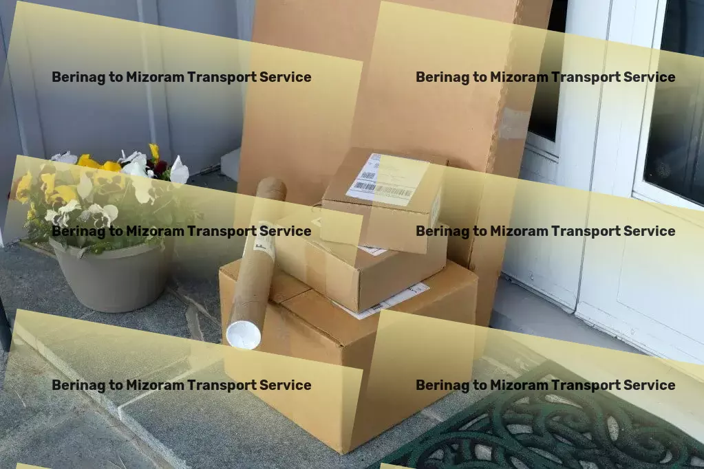 Berinag to Mizoram Transport Local package logistics