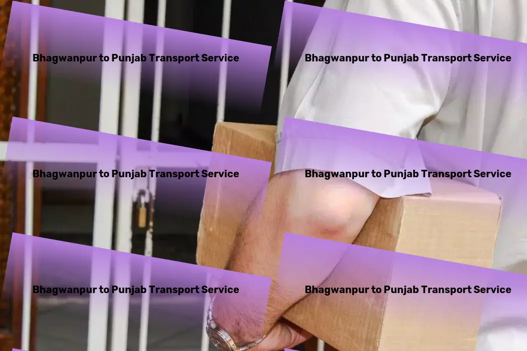 Bhagwanpur to Punjab Transport Nationwide courier