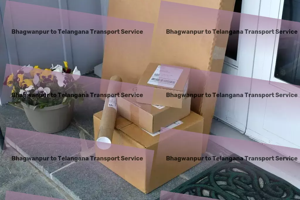 Bhagwanpur to Telangana Transport Full-scale cargo delivery