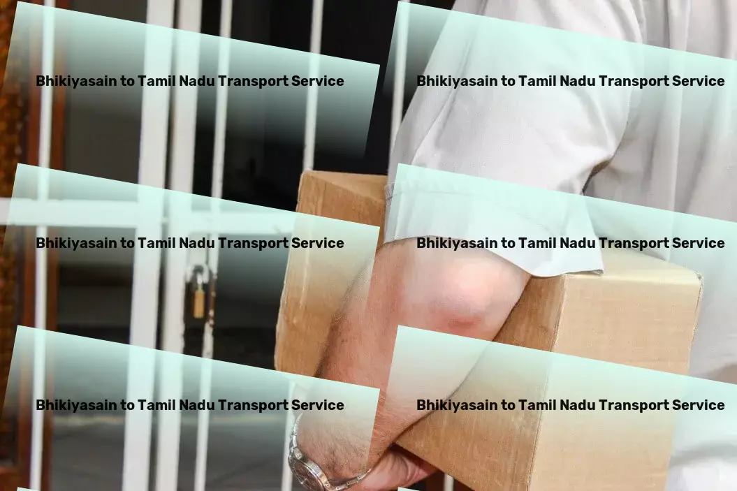 Bhikiyasain to Tamil Nadu Transport Seamless, Reliable, and Efficient - Our promise for your Indian logistics needs! - Custom cargo services