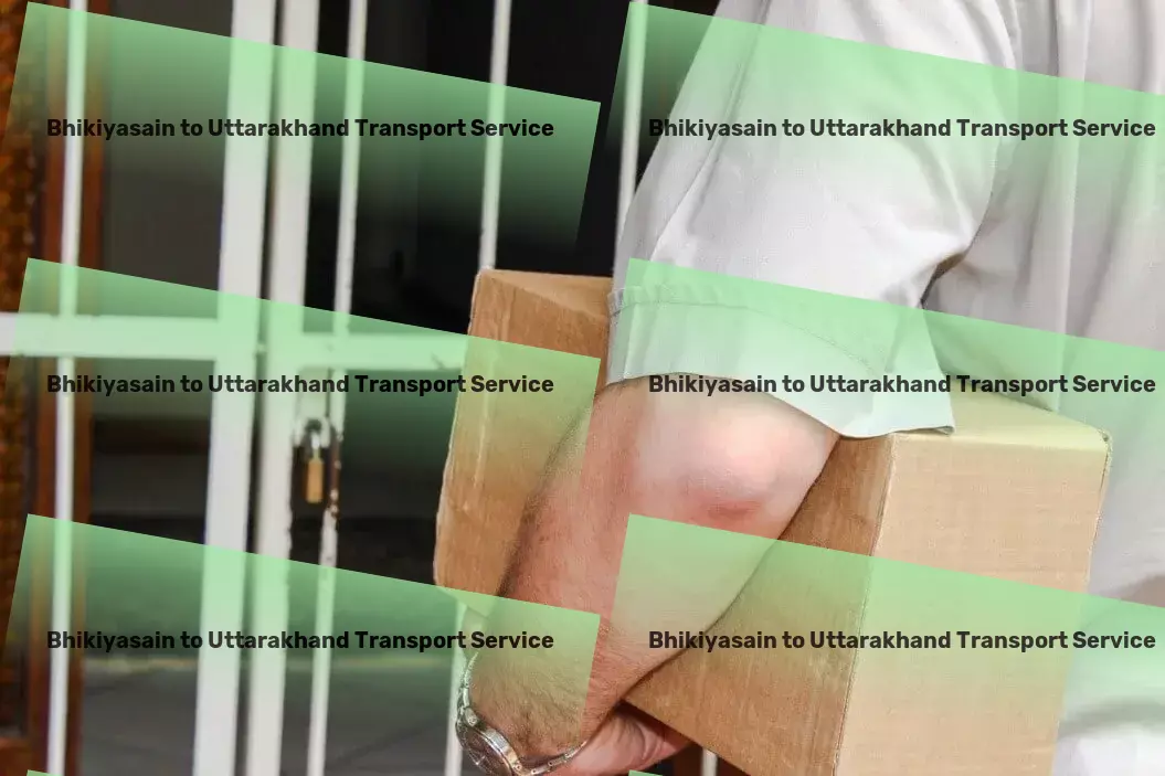 Bhikiyasain to Uttarakhand Transport Custom freight forwarding