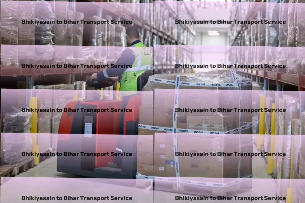 Bhikiyasain to Bihar Transport Crafted for ease and efficiency in Indian logistics! - Heavy goods logistics