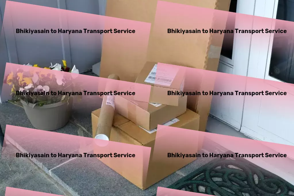 Bhikiyasain to Haryana Transport Embrace the simplicity of traveling with our innovative approach! - Premium trucking solutions