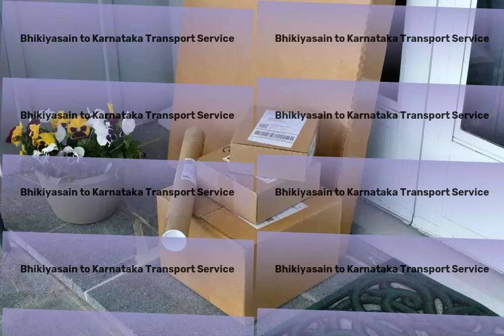 Bhikiyasain to Karnataka Transport Rapid shipping services