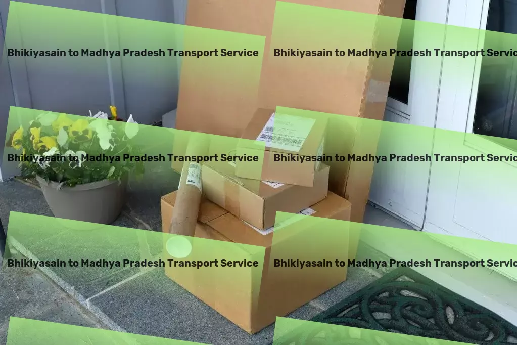 Bhikiyasain to Madhya Pradesh Transport Multi-regional goods transport