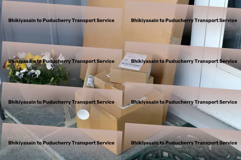 Bhikiyasain to Puducherry Transport Inter-city cargo services