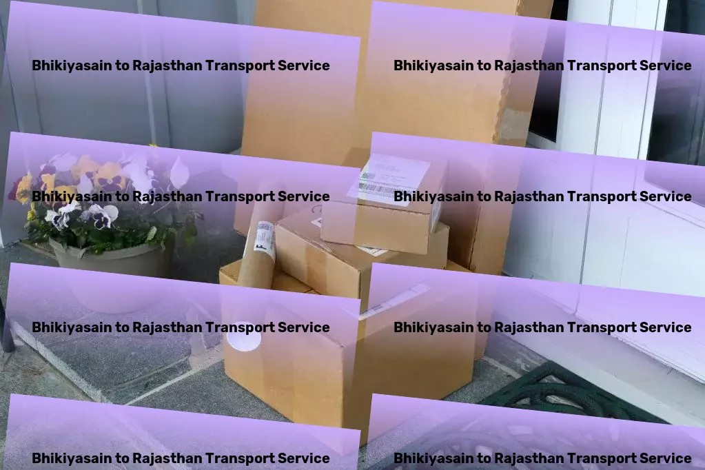 Bhikiyasain to Rajasthan Transport Professional moving and logistics