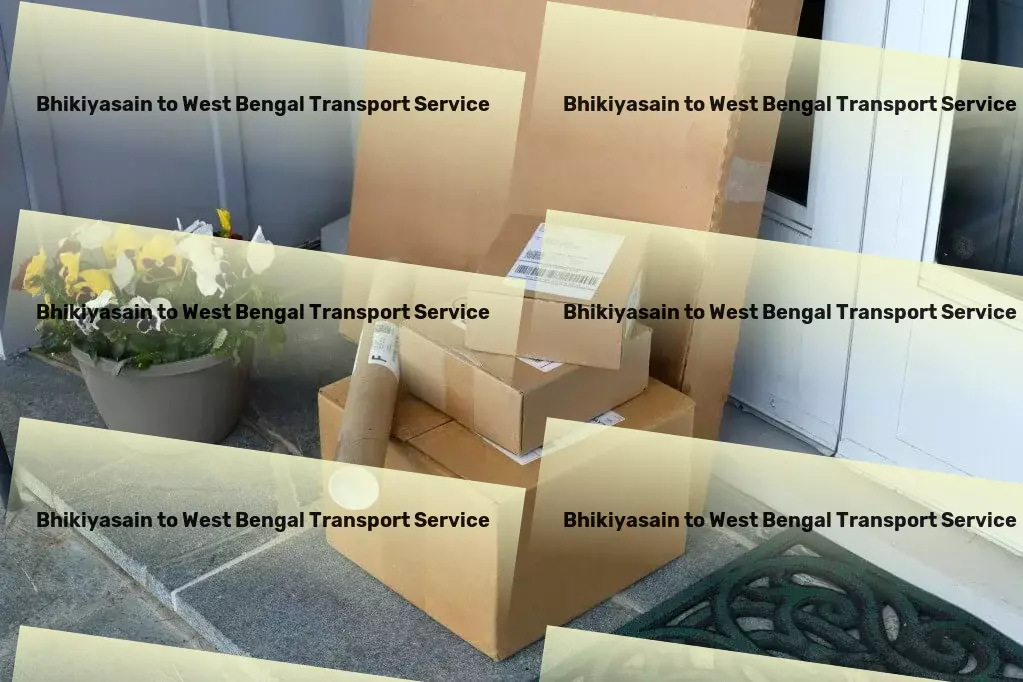 Bhikiyasain to West Bengal Transport Nationwide freight shipment solutions