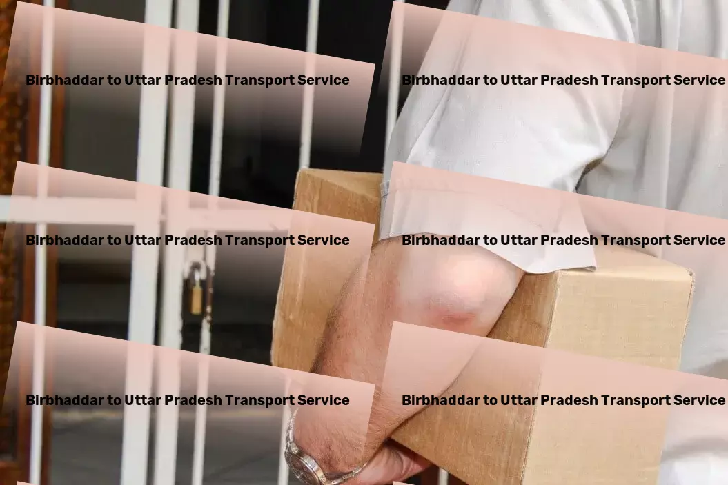 Birbhaddar to Uttar Pradesh Transport Innovate how you connect and communicate with others! - City-to-city goods logistics