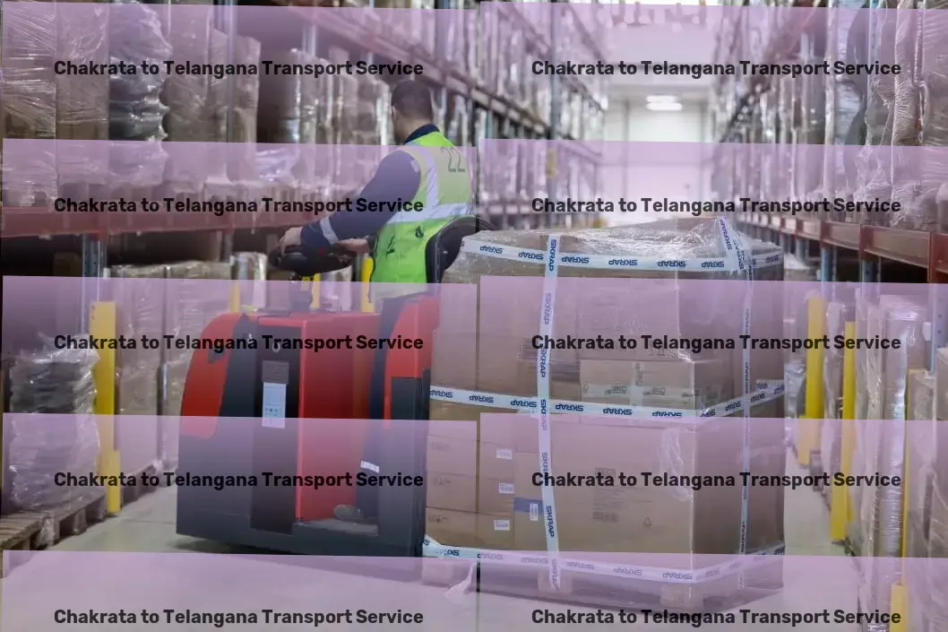 Chakrata to Telangana Transport Tailored transport strategies for India's dynamic markets. - Advanced logistics and transportation