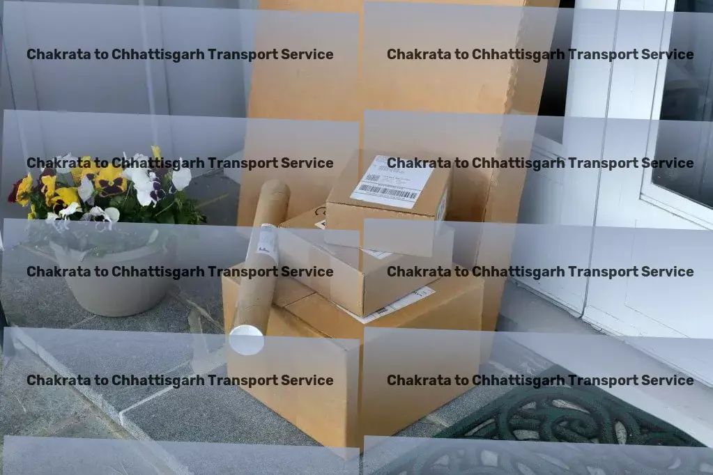 Chakrata to Chhattisgarh Transport Versatile cargo operations