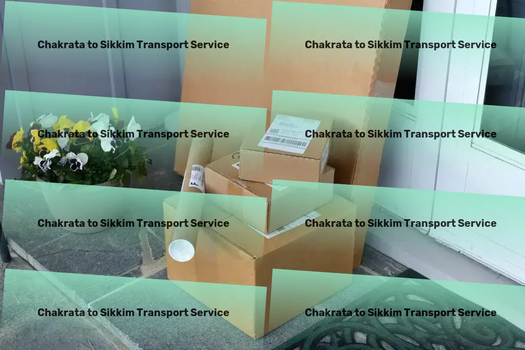 Chakrata to Sikkim Transport Nationwide bulk transport