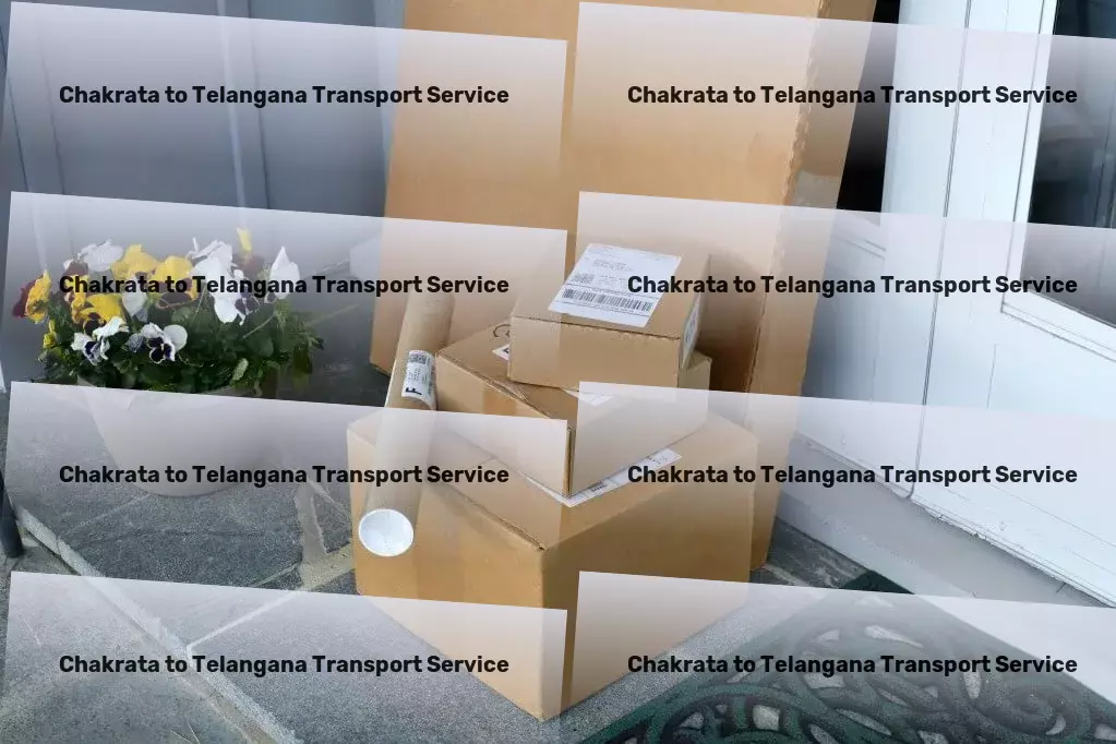 Chakrata to Telangana Transport Cross-country freight