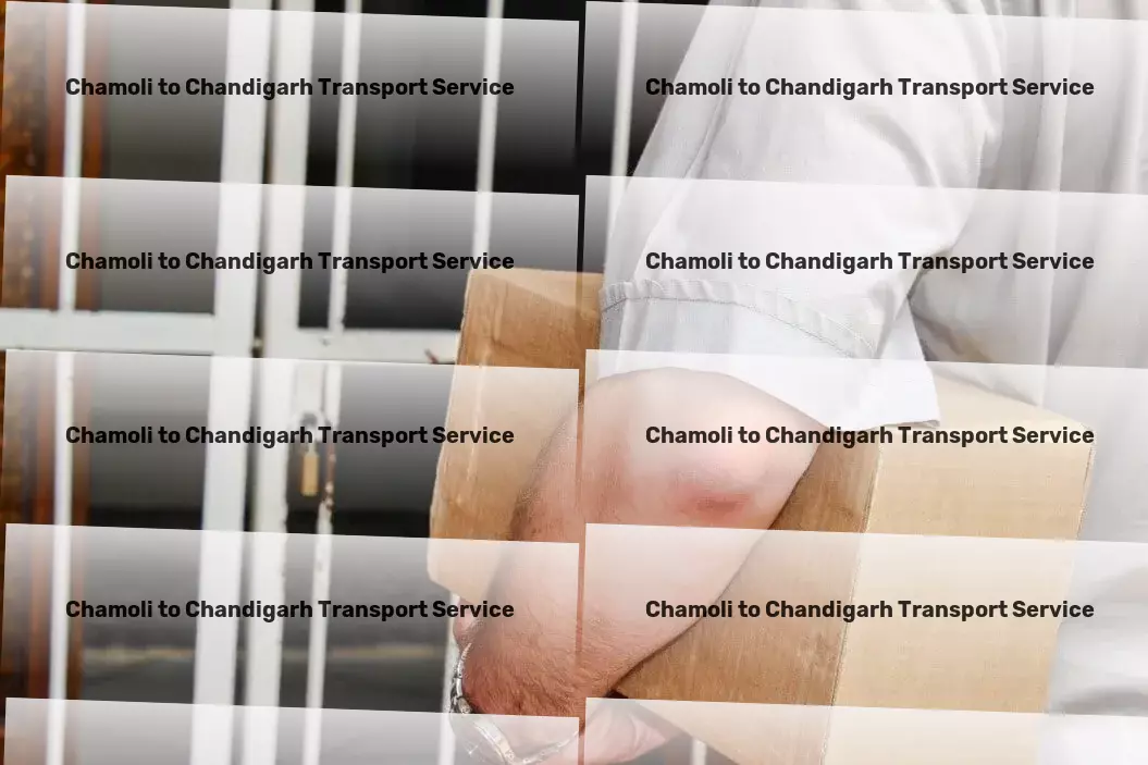 Chamoli to Chandigarh Transport Household Courier Service