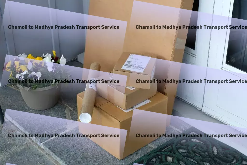 Chamoli to Madhya Pradesh Transport Quick parcel logistics