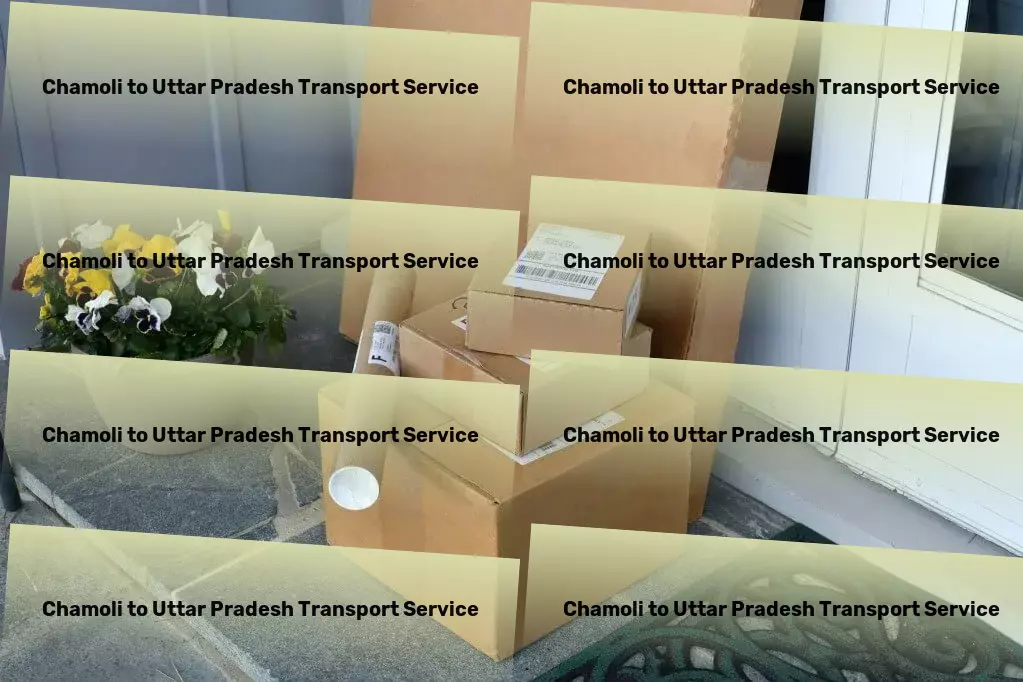 Chamoli to Uttar Pradesh Transport Expedited courier solutions