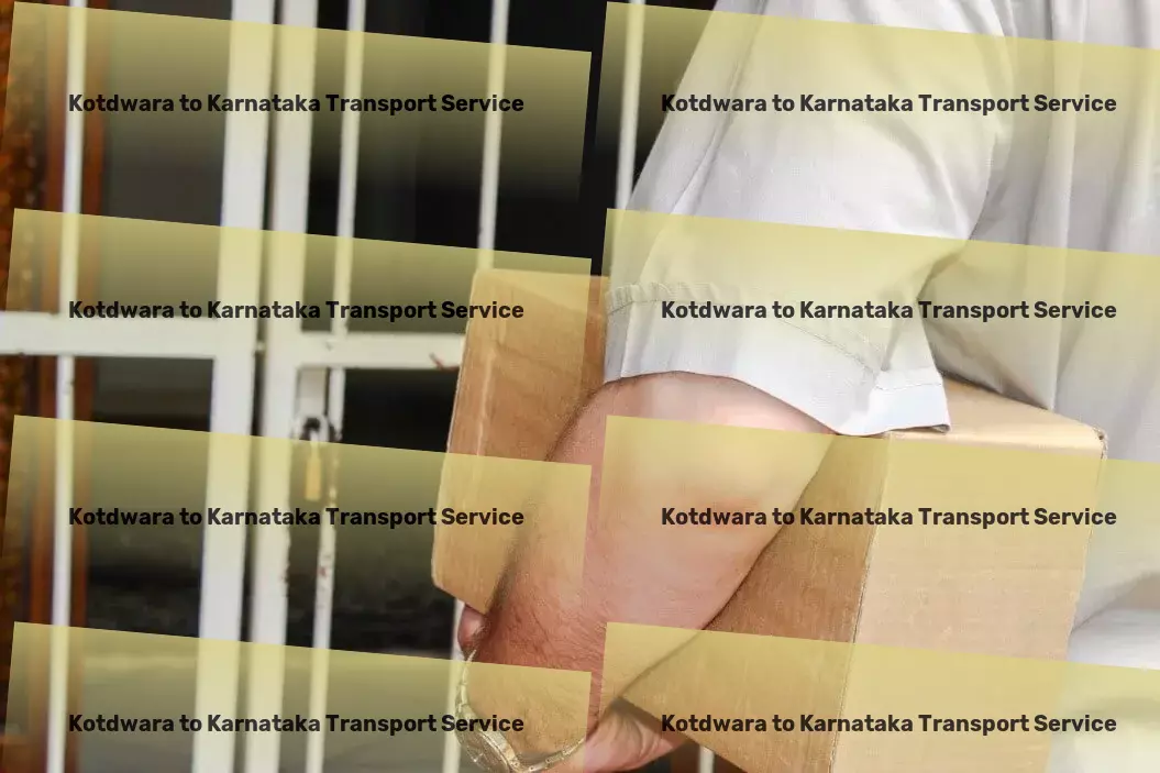 Kotdwara to Karnataka Transport Transport cost optimization