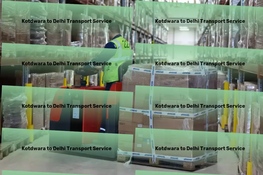 Kotdwara to Delhi Transport Multi-regional cargo transport