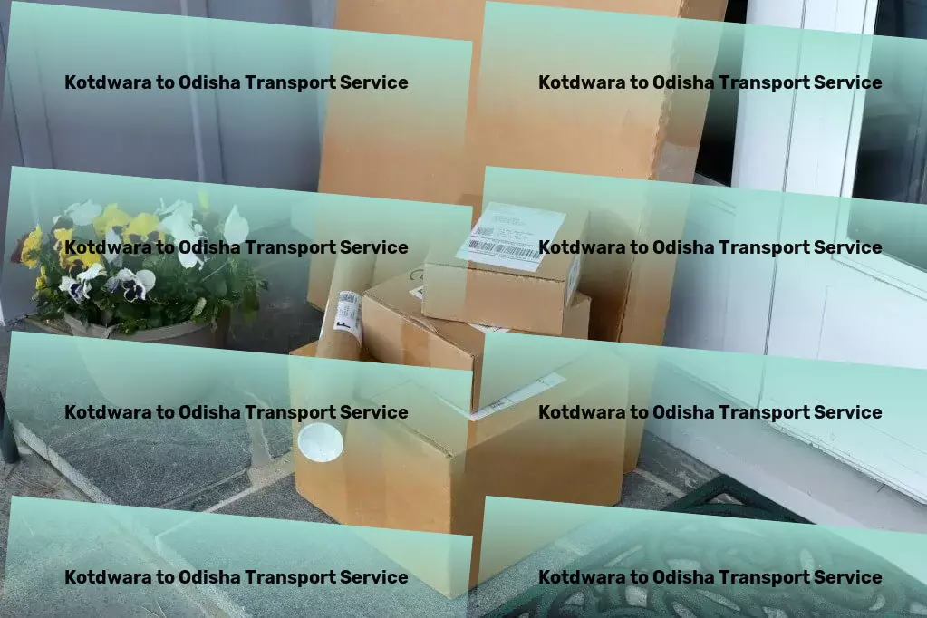 Kotdwara to Odisha Transport Door-to-door goods delivery