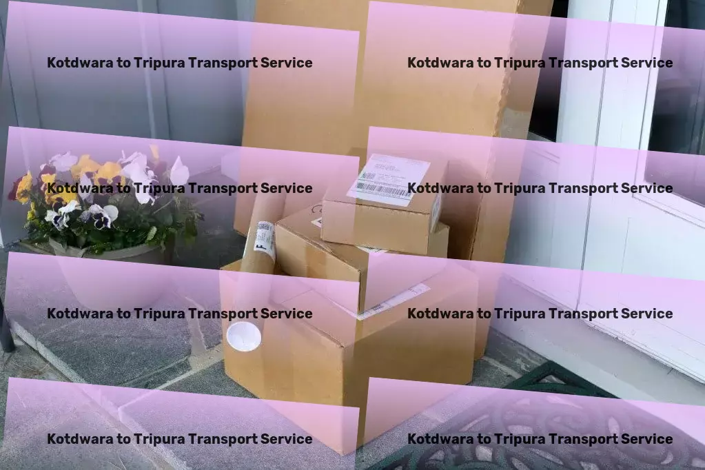 Kotdwara to Tripura Transport Express package services