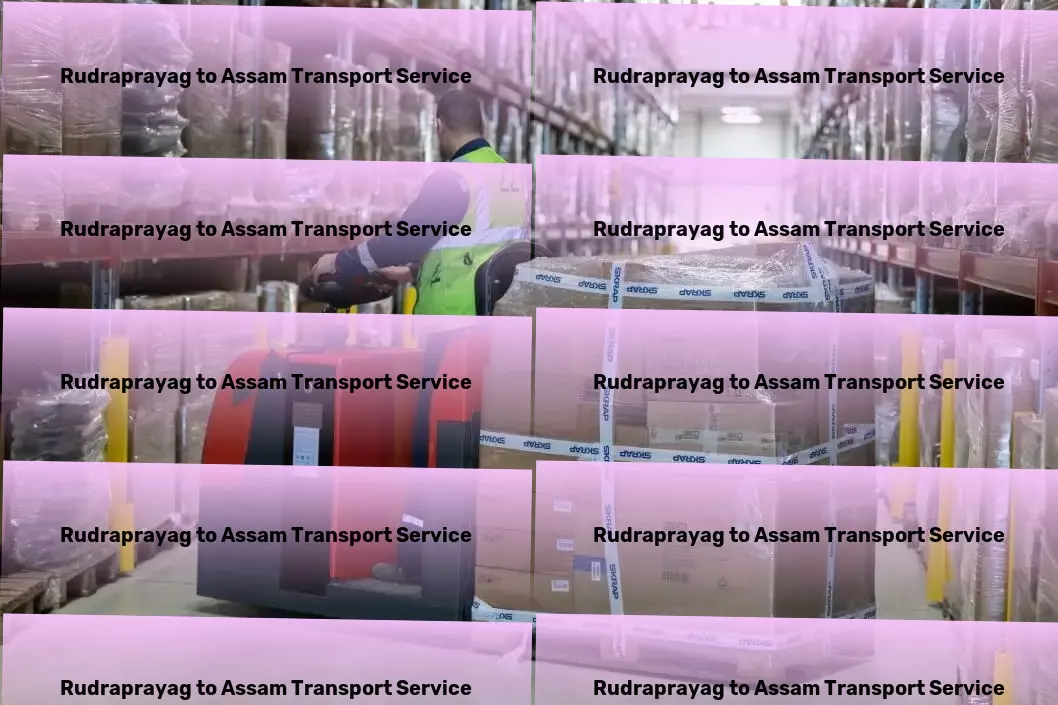 Rudraprayag to Assam Transport Professional package services