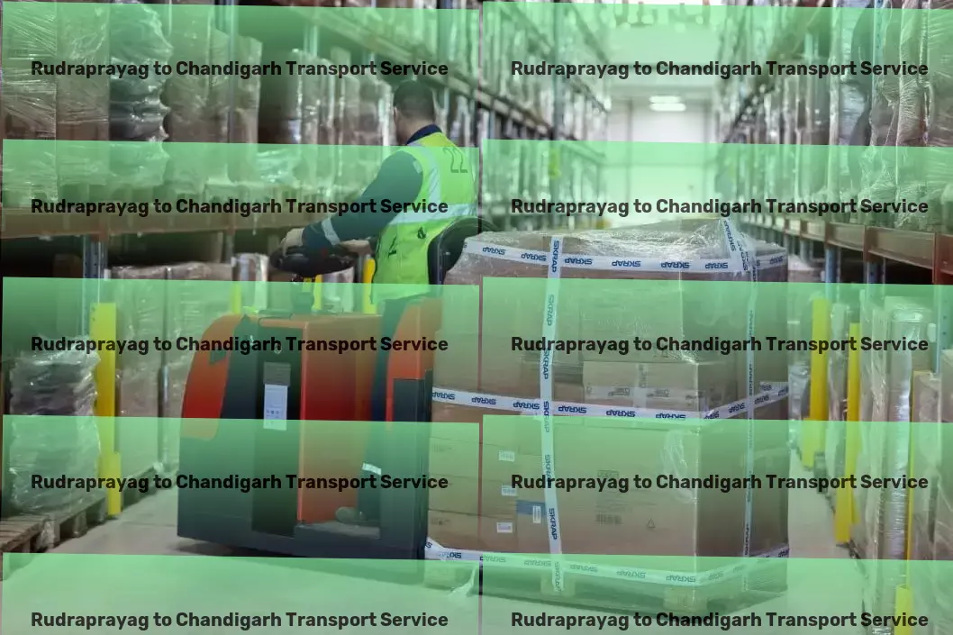 Rudraprayag to Chandigarh Transport Retail logistics services