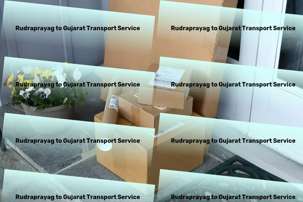 Rudraprayag to Gujarat Transport The ultimate choice for seamless logistics solutions in India! - Efficient moving solutions